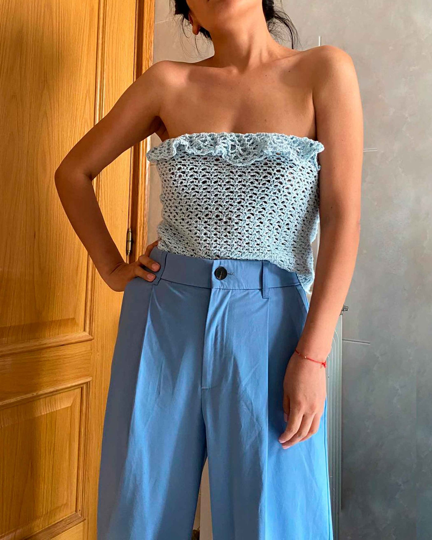 CROCHET ECO COTTON TOP