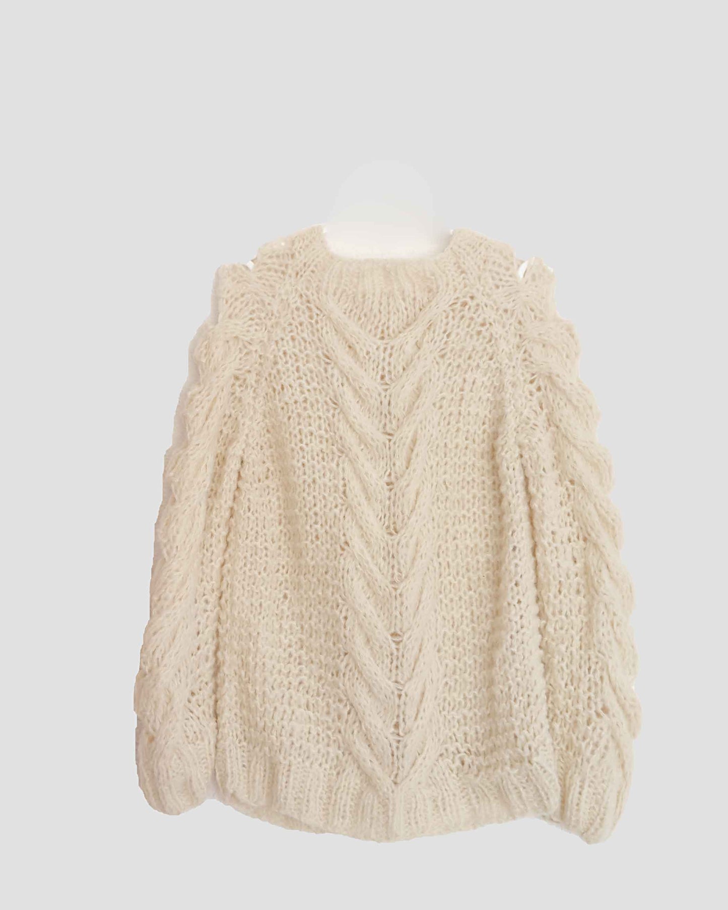 ALPACA KNIT WOOL SWEATER JUMPER