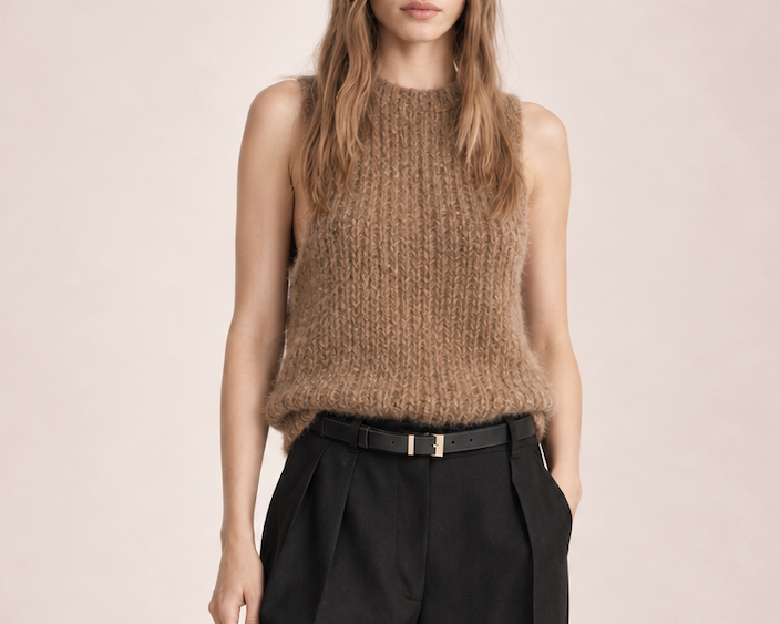 Hand Knit Alpaca Wool Sweater, Chunky Slouchy Pullover, Sustainable Casual Top, Cozy Winter Knit Top