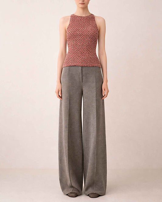 Crochet Eco Cotton Tank Top, Handmade Sleeveless Blouse