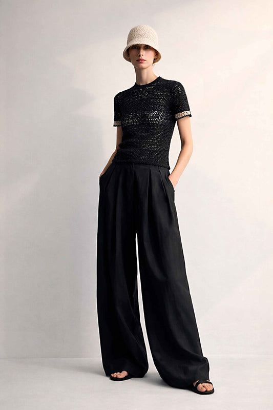 Organic Cotton Cocktail Blouse – Elegant Fitted ECO Top