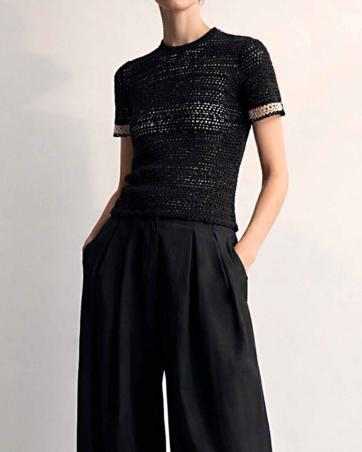 Organic Cotton Cocktail Blouse – Elegant Fitted ECO Top