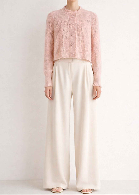 Handmade Chunky Knit Alpaca Cardigan | Oversized Cable Knit