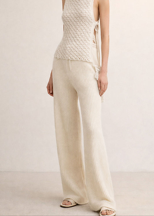 Crochet Flowers Eco Cotton Tank Top | Handmade Summer Blouse