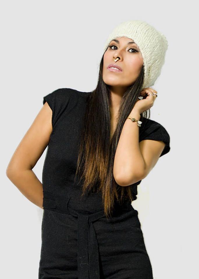 ALPACA KNIT BEANIE HAT