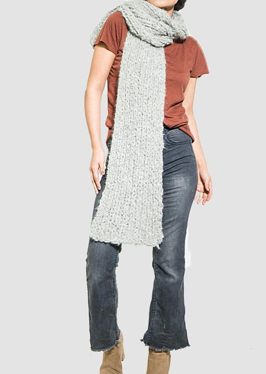 CHUNKY ALPACA SCARF