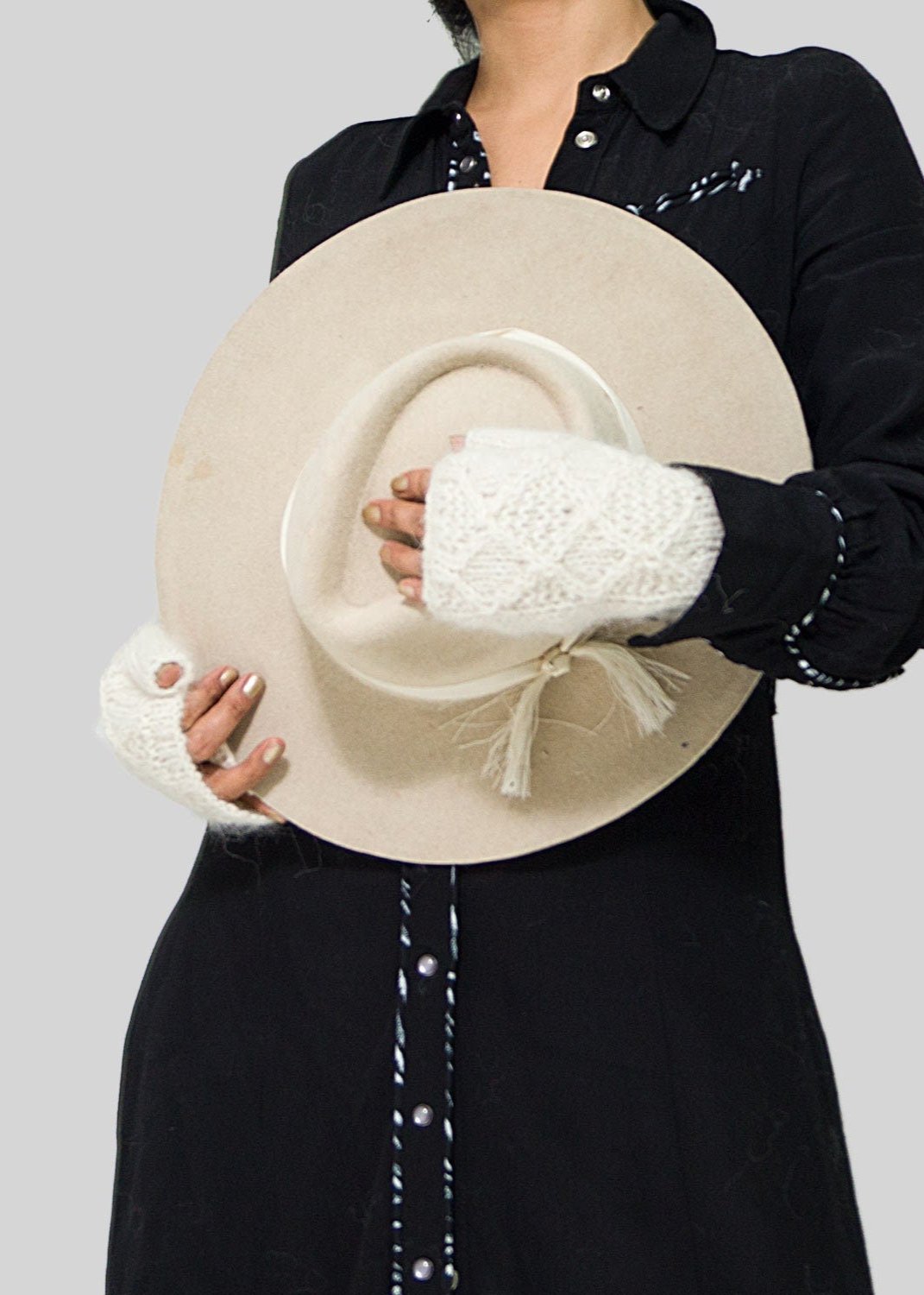 knit alpaca gloves| Mittens alpaca wool| by SONQO
