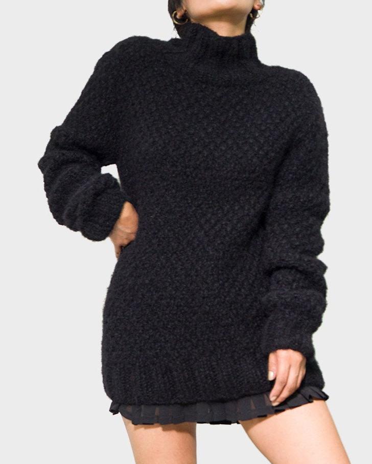 Chunky Slouchy knit pullover sweater