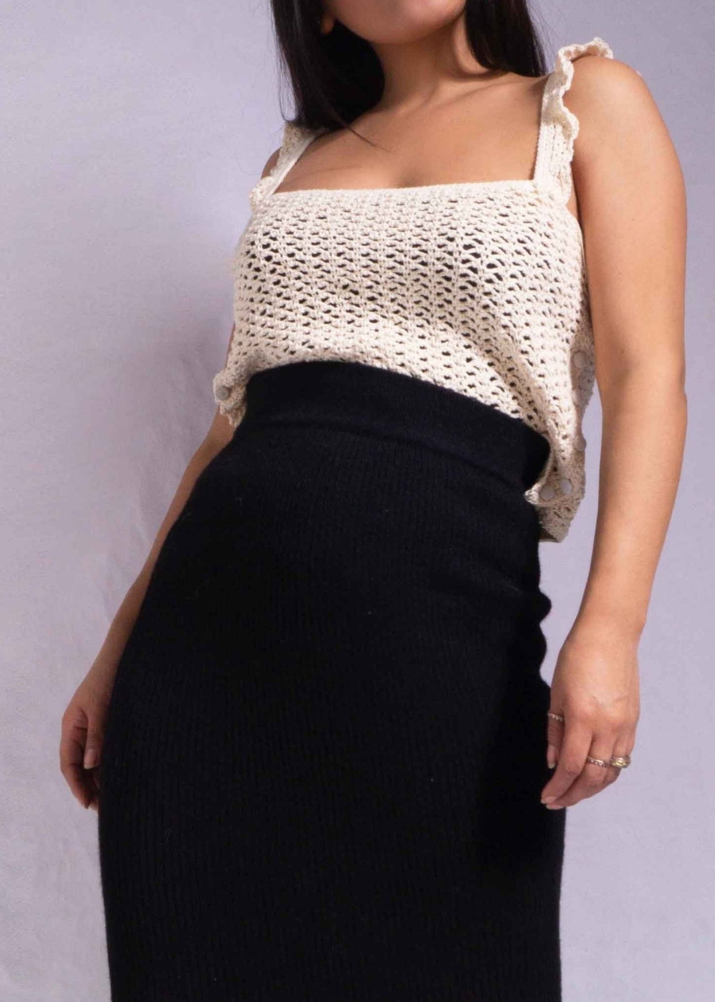 New Romantic Blouse- Victorian blouse- Boho blouse- Cocktail blouse- summer Crochet top- T-shirt easy blouse- Friendly Blouse/ by SONQO
