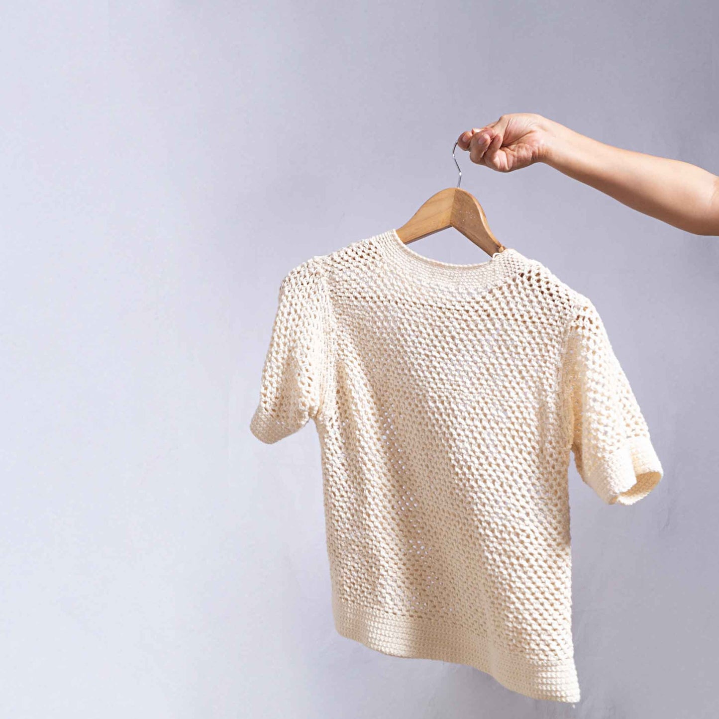 Crochet Top organic cotton