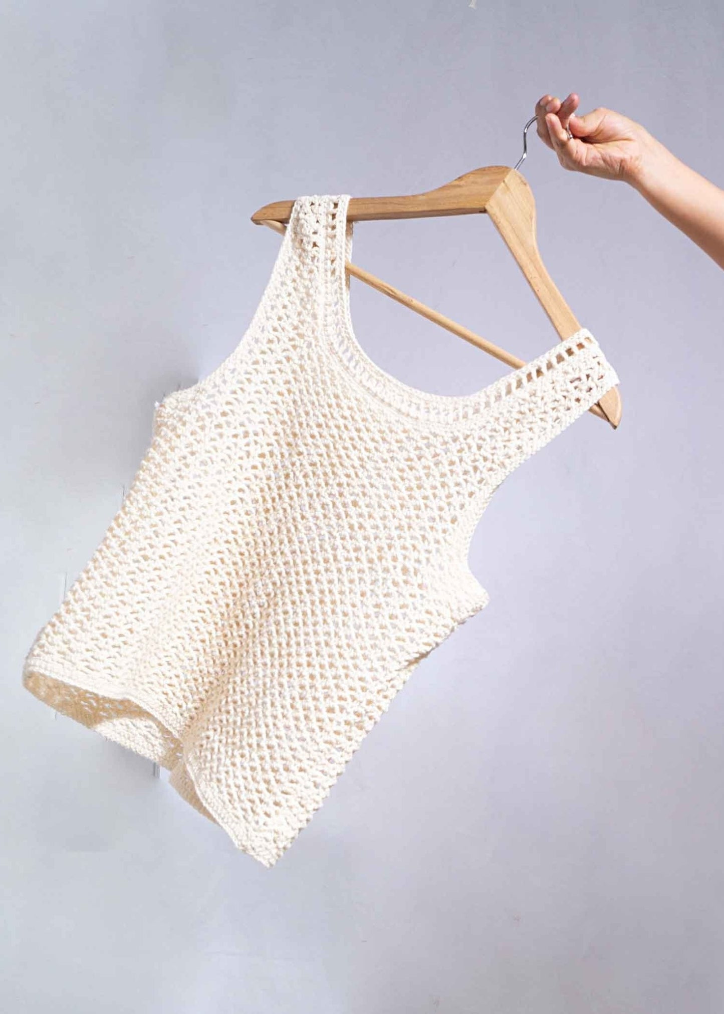Crochet Cotton Tank top