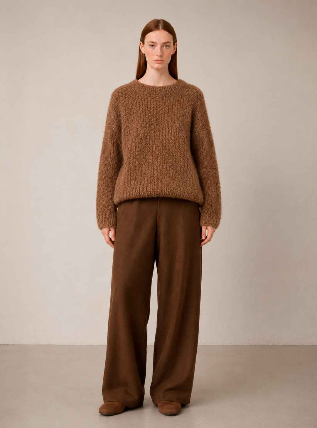 ALPACA WOOL SWEATERS & PULLOVERS