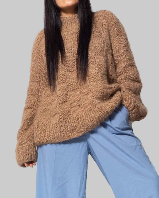 brown-textured-alpaca-sweater-peru