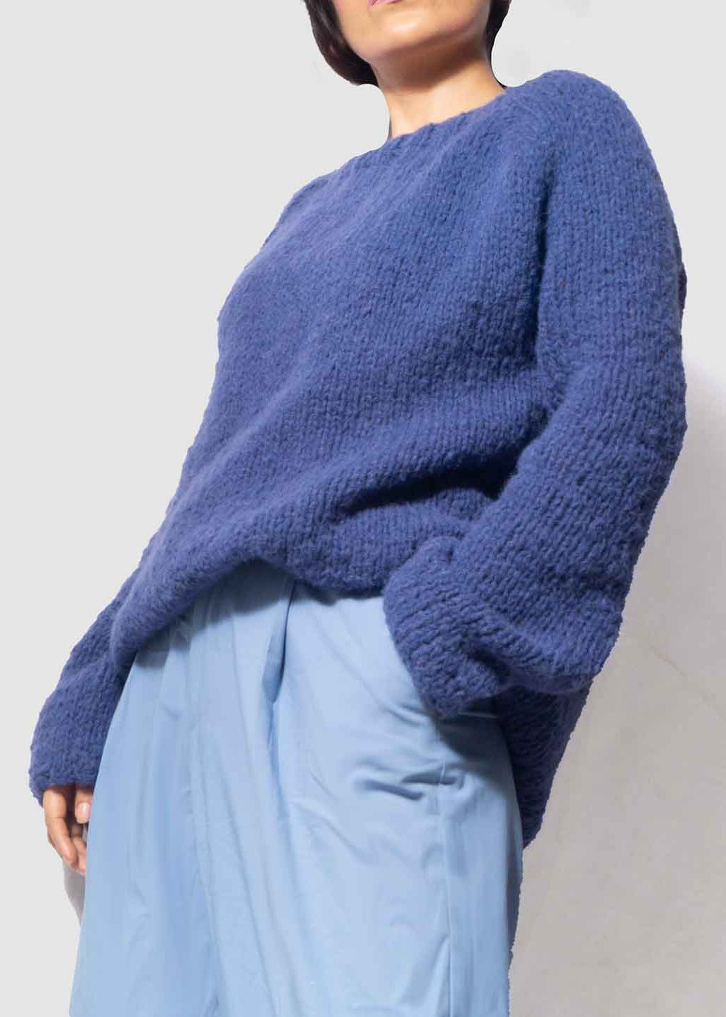 ALPACA CHUNKY SWEATER DRESS