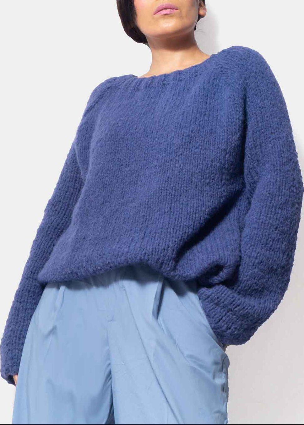 ALPACA CHUNKY SWEATER DRESS