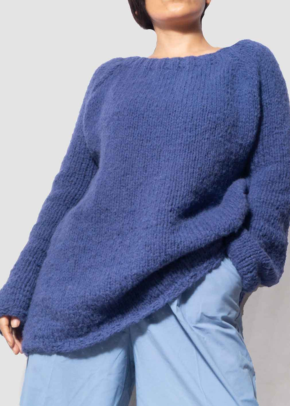 ALPACA CHUNKY SWEATER DRESS