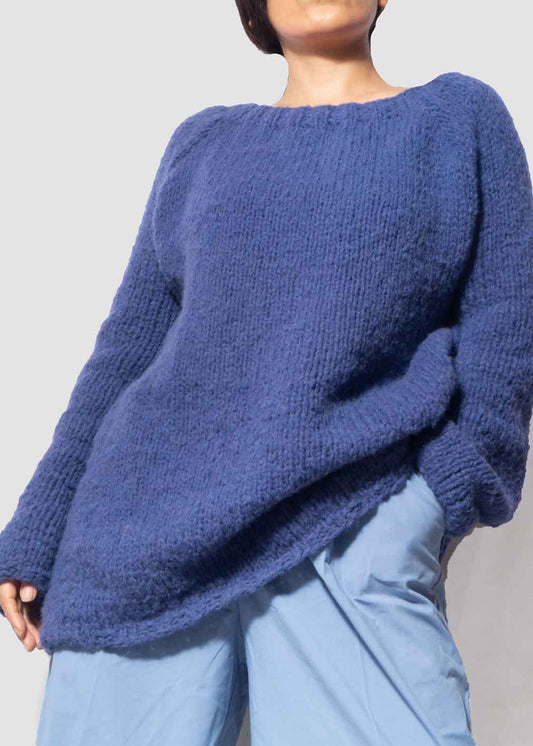 ALPACA CHUNKY SWEATER DRESS