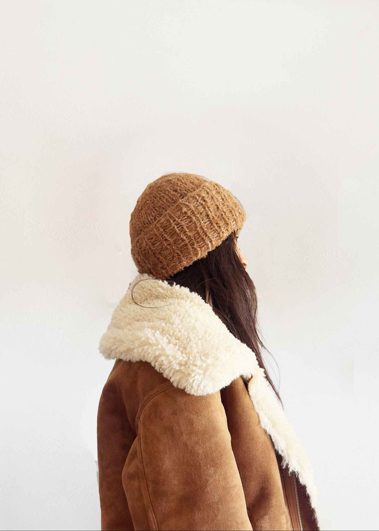 ALLPA Chunky knit Alpaca Beanie, Unisex Winter Knit Hat, Women's & Men’s Alpaca Knit Hat