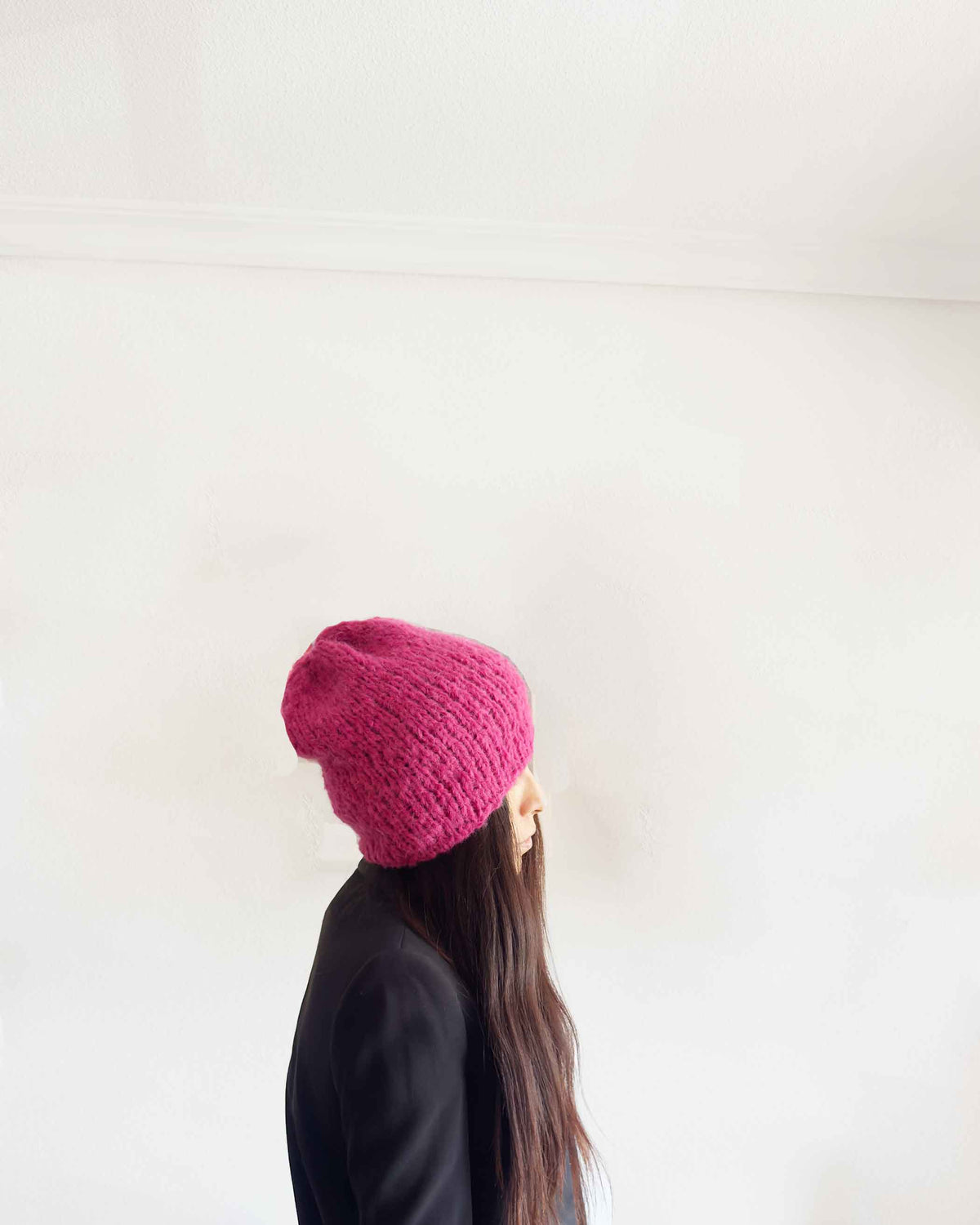 Chunky knit alpaca Beanie, Womens Winter Knit Hat, Men alpaca Knit Hat, Fluffy Alpaca Beanie| Slouchy knit Alpaca Hat