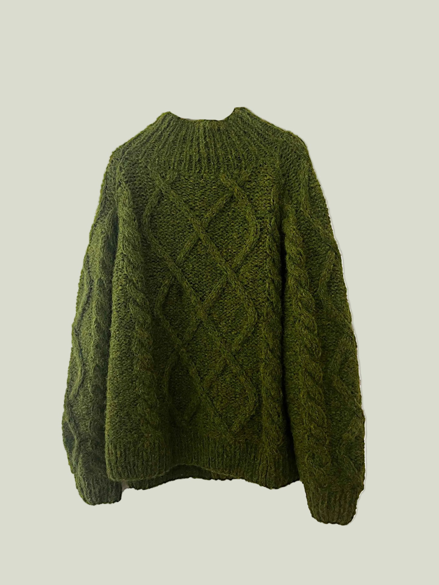 OVERSIZED ALPACA SWEATER – Ethical Craftsmanship