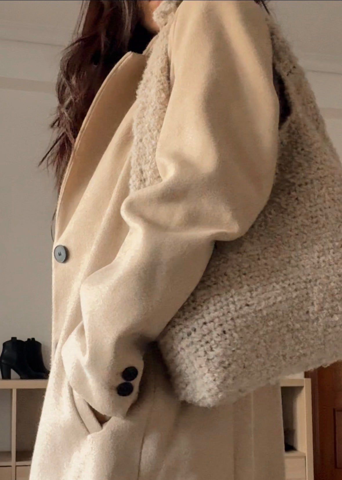 Handmade Alpaca Crochet Bag | Alpaca crochet Tote Bag