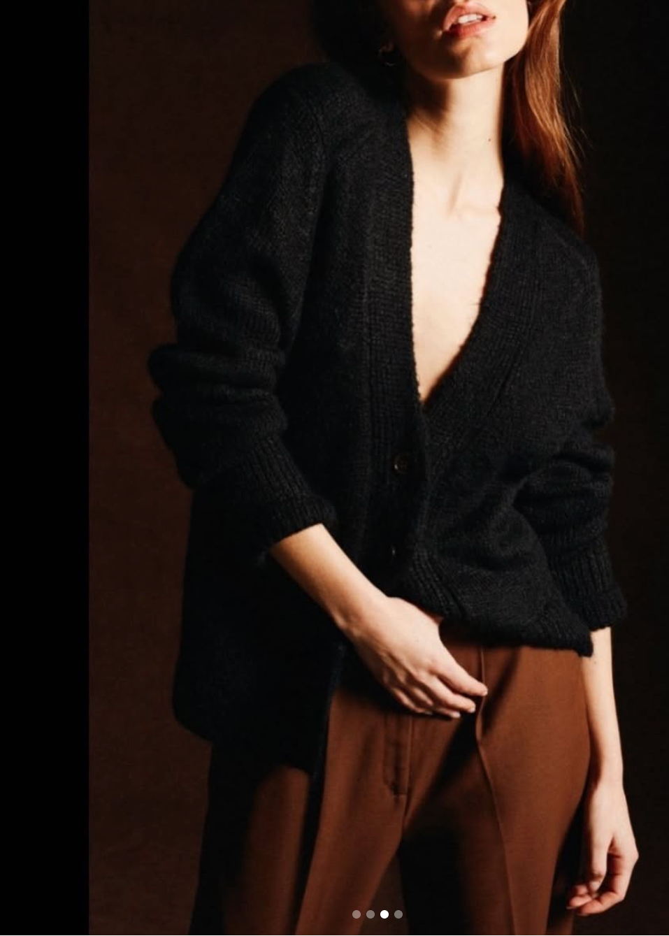 SACH'A Handmade Suri Alpaca Chunky Knit Cardigan | Oversized Slouchy Wrap | Eco-Friendly Warm Winter Wool Sweater for Women