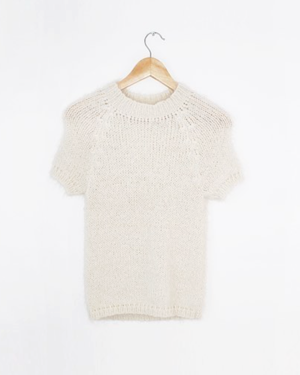 Handmade Cropped Knit Alpaca Sweater | Ethical Top