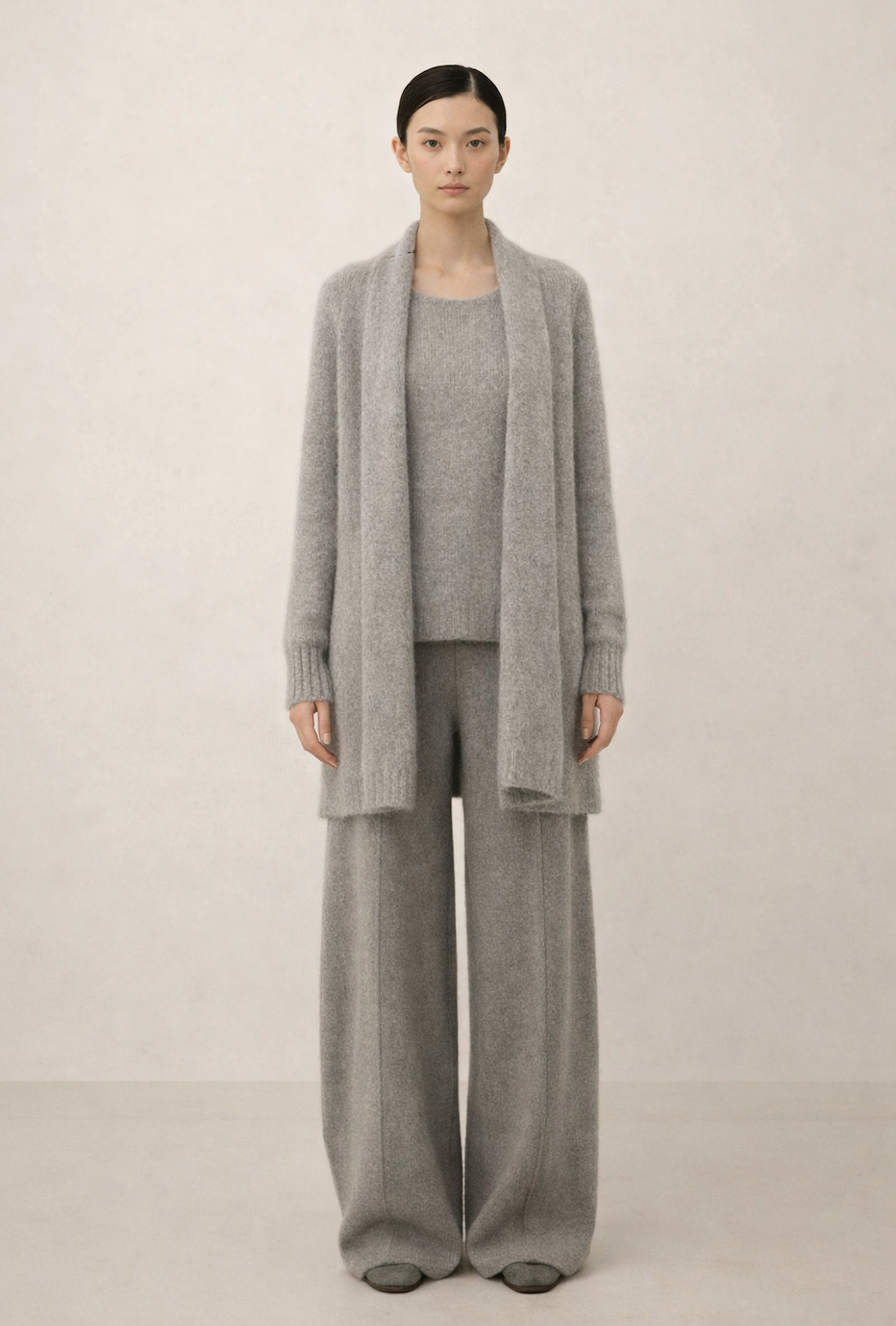 RUMI Handmade Alpaca Chunky Knit Cardigan | Oversized Winter Wrap