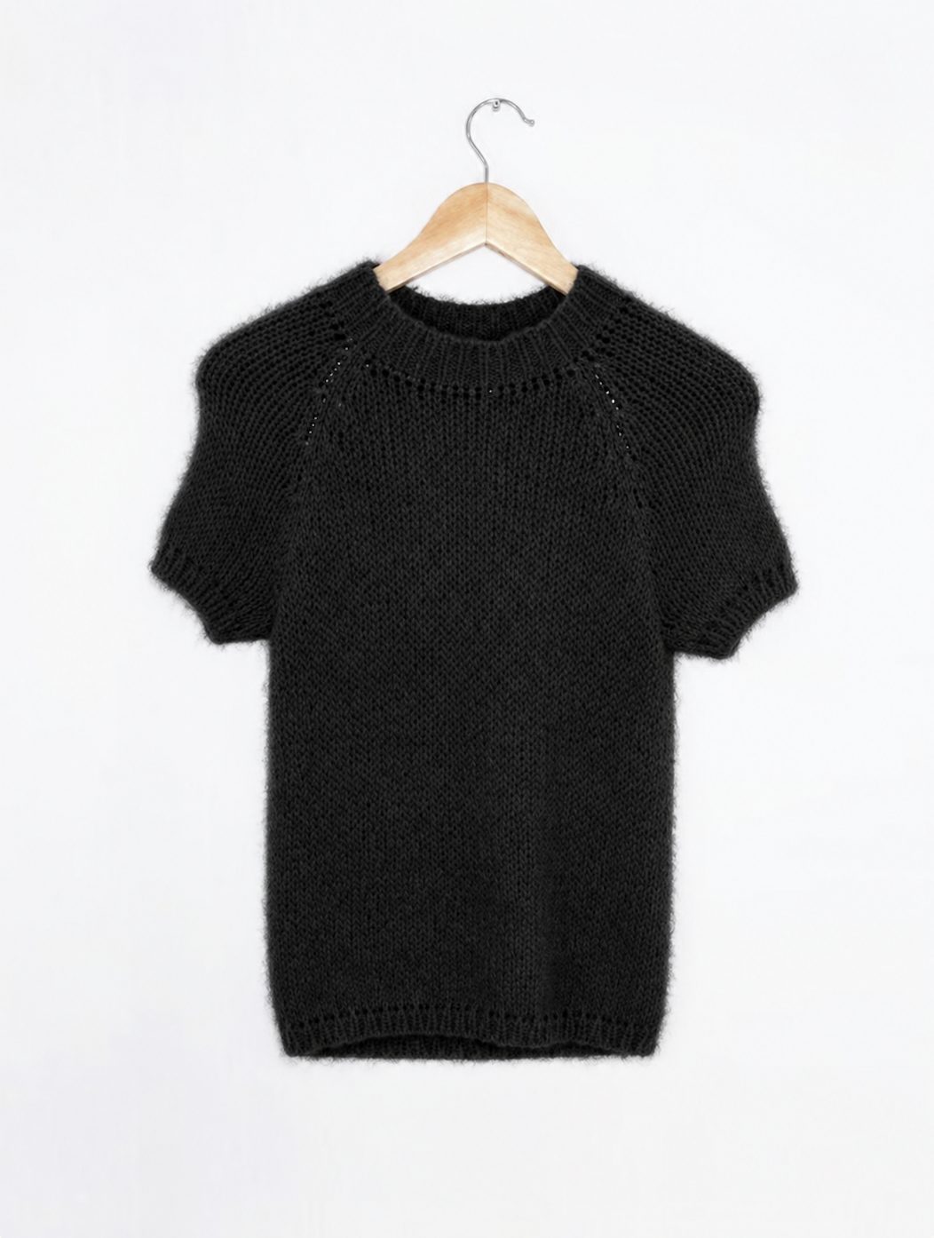 Handmade Cropped Knit Alpaca Sweater | Ethical Top