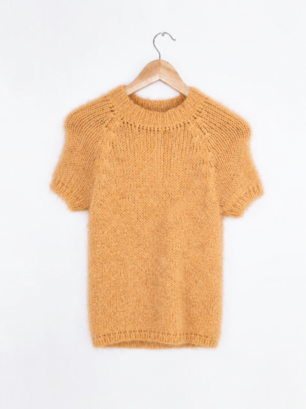 Handmade Cropped Knit Alpaca Sweater | Ethical Top