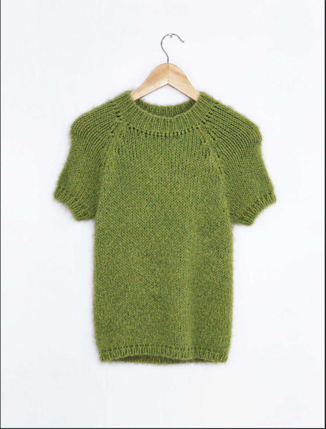 Handmade Cropped Knit Alpaca Sweater | Ethical Top