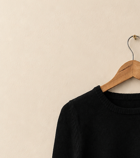 Hand Knit Cable Alpaca Cropped Sweater | Sustainable YAKU