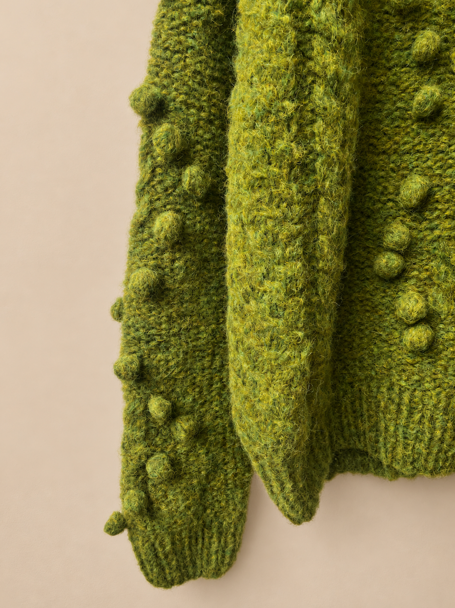 PACHA OVERSIZED KNIT ALPACA WOOL SWEATER – Ethical Craftsmanship