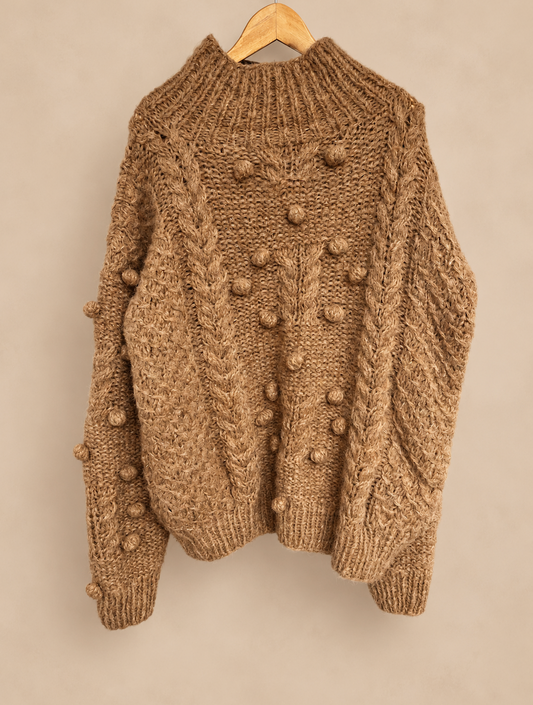 URQU OVERSIZED KNIT ALPACA WOOL SWEATER – Ethical Craftsmanship