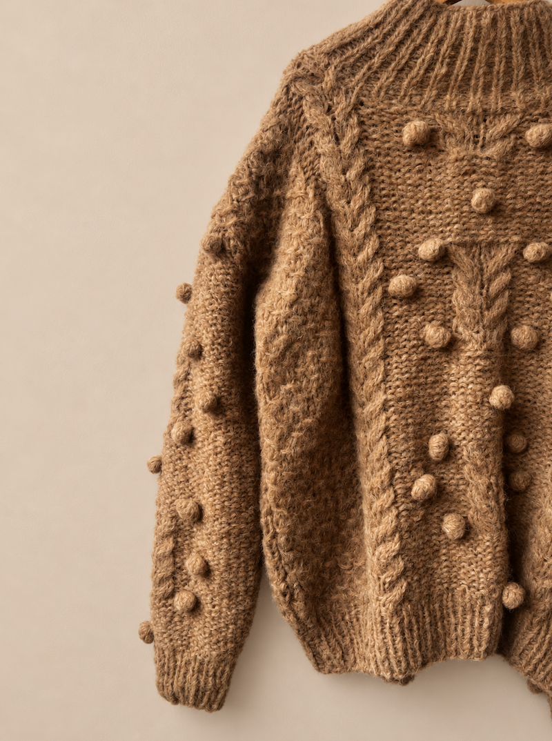 URQU OVERSIZED KNIT ALPACA WOOL SWEATER – Ethical Craftsmanship