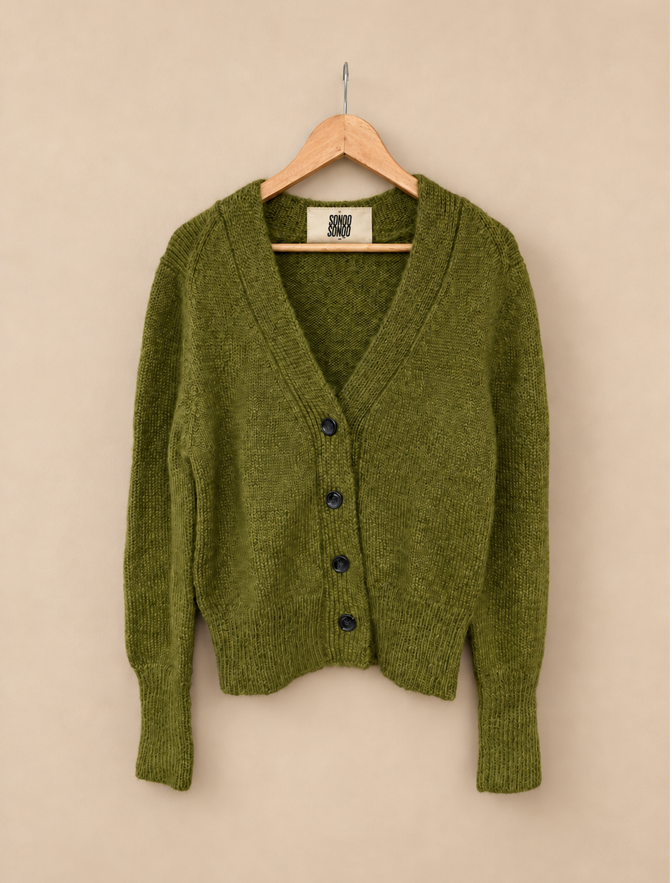 PACHA Hand Knit Suri Alpaca Cardigan | Short Sleeve Sweater Pullovers, Wrap Style