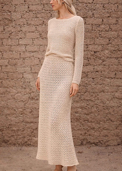 Crochet eco cotton Top sweater