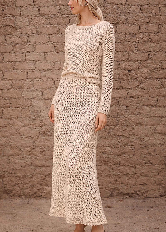 Crochet eco cotton Top sweater