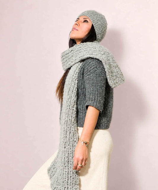 CHUNKY ALPACA SCARF