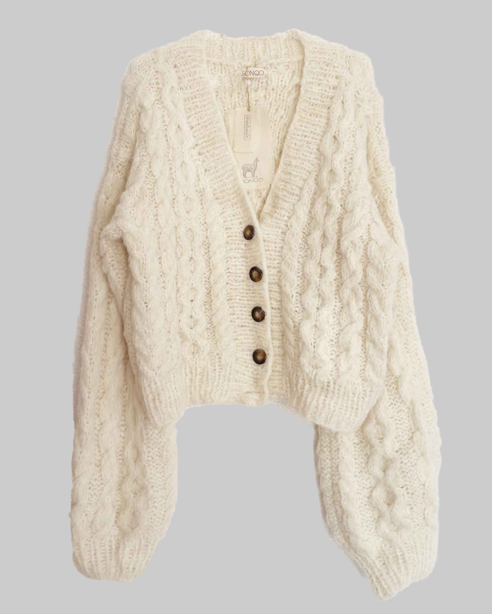 Ivory-cable-knit-alpaca-cardigan-peru