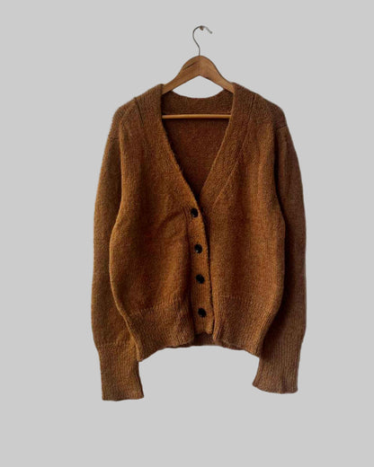Knit Alpaca wool Cardigan