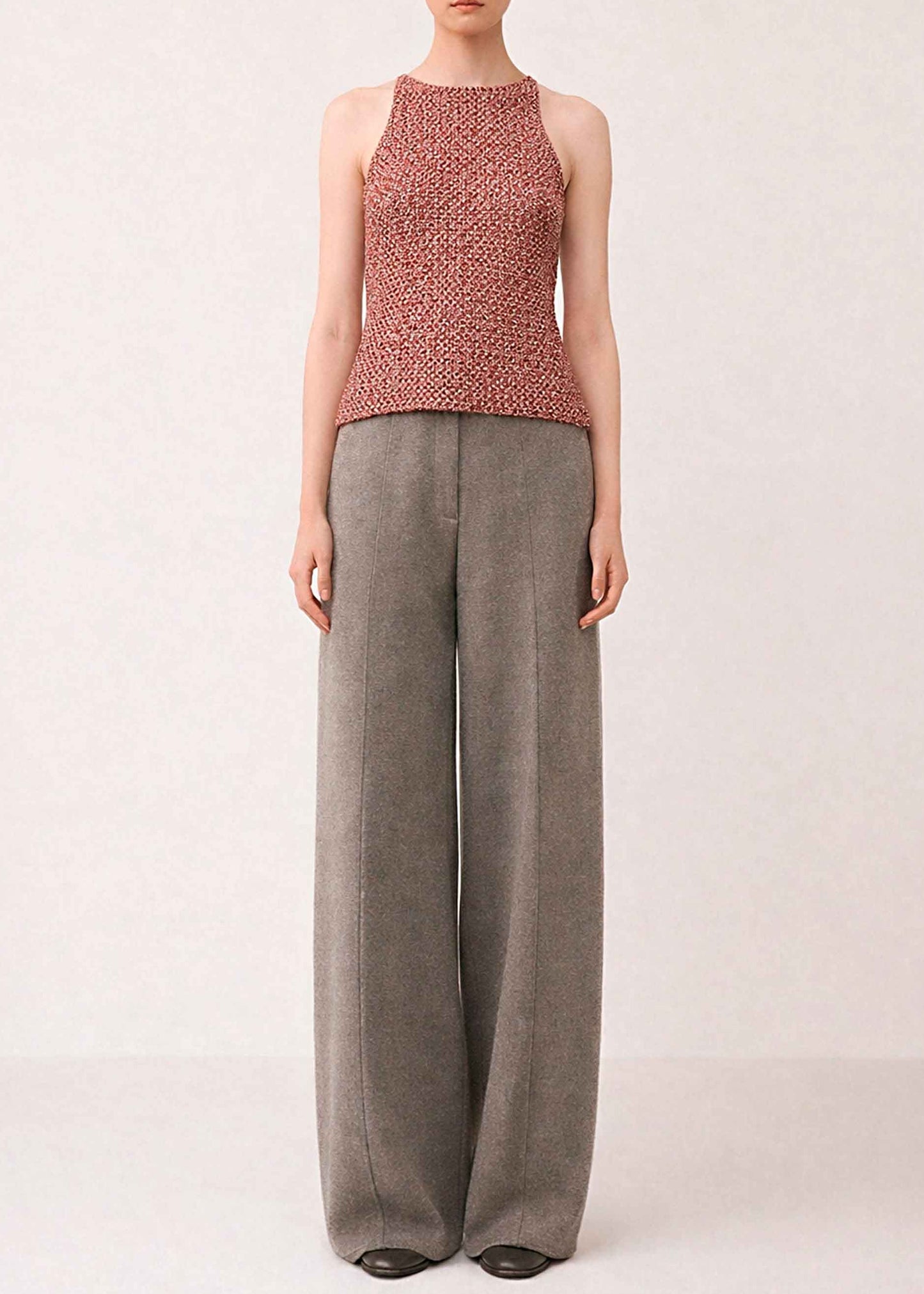 Crochet Eco Cotton Tank Top, Handmade Sleeveless Blouse