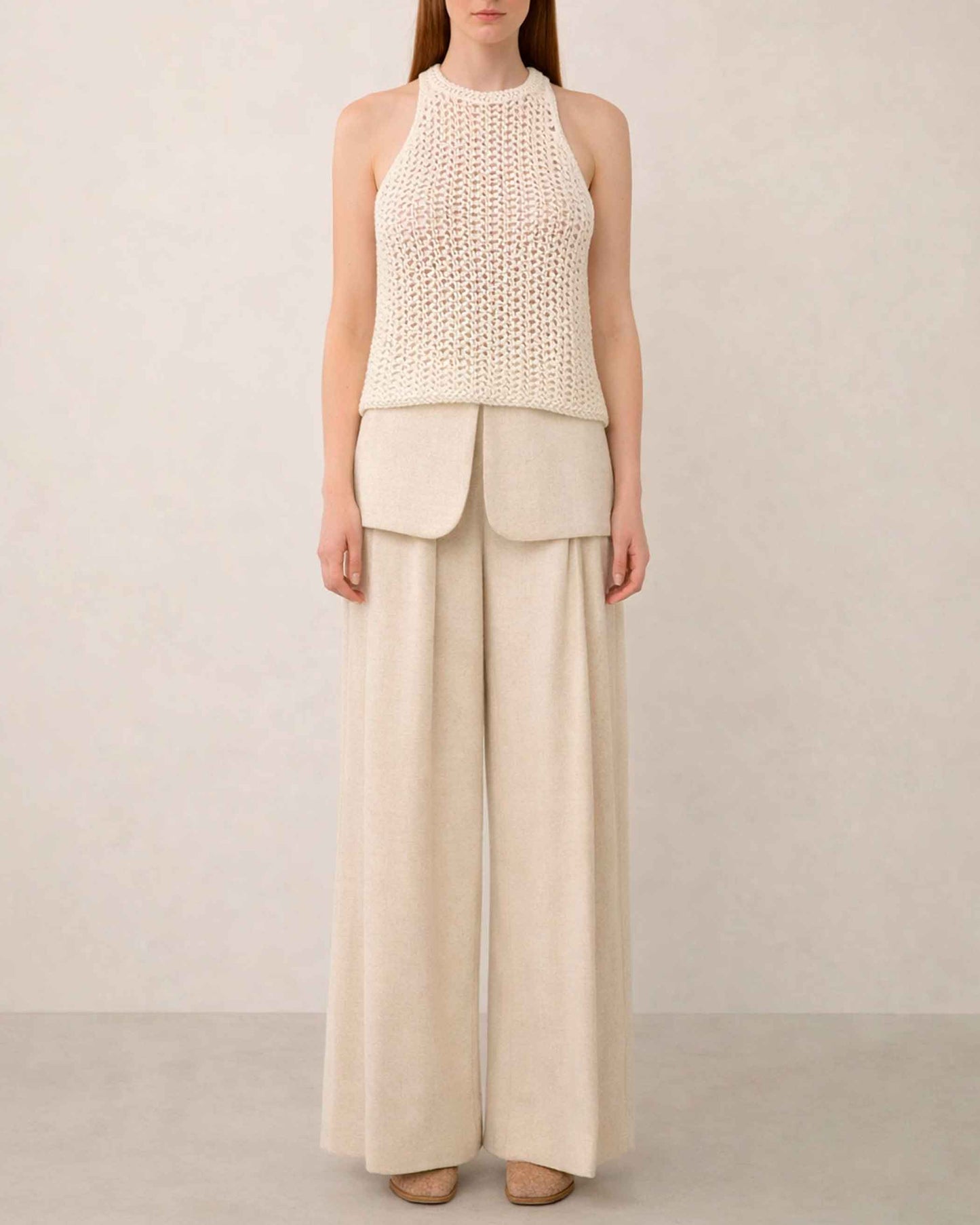 Handmade Crochet Pima Cotton Tank Top | Sustainable Style