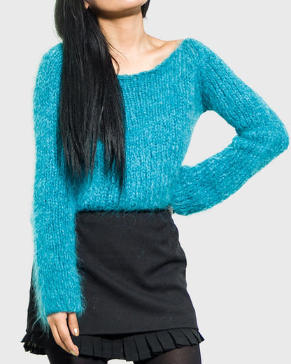 Handmade Alpaca Wool Knit Sweater | Sustainable Jumper