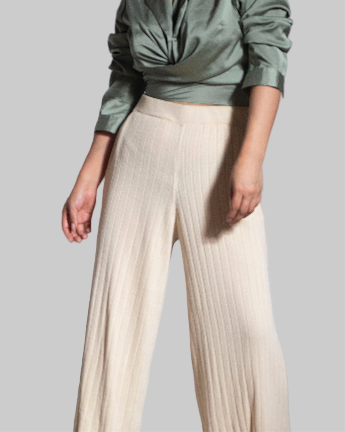 Organic Cotton Palazzo Pants | Wide Leg, Loose Fit