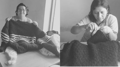 Chunky Knit Alpaca Sweater Dress | Oversized Slouchy Winter Wrap