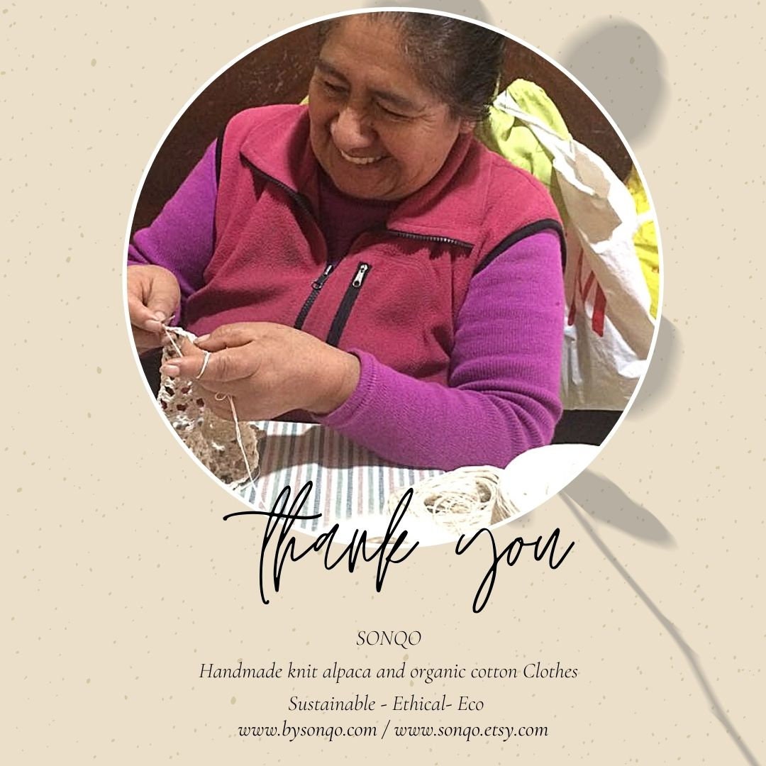 Organic Cotton Crochet Skirt - Handmade Sustainable Summer A-Line