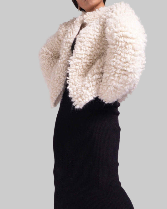Knit Alpaca Wool Coat | Long Cardigan, Warm Winter Outerwear