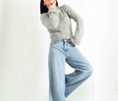 Hand Knit Alpaca Sweater - Sustainable Ethical Style