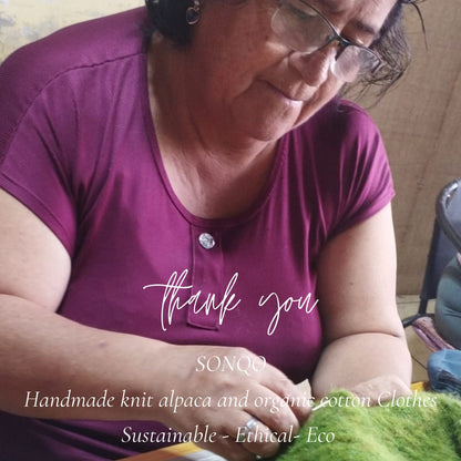 Oversized Knit Alpaca Turtleneck Sweater | Chunky Wool Blend